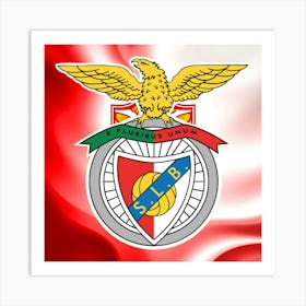 S.L. Benfica Logo Wall Art 3 Art Print