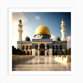 Dome Of The Rock 1 Art Print