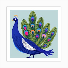 Peacock 12 Art Print