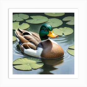 Mallard Duck 4 Art Print