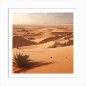 Sahara Desert 165 Art Print