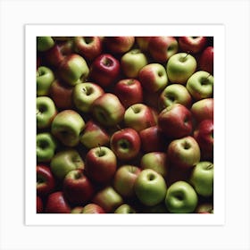 Red And Green Apples 3 Art Print