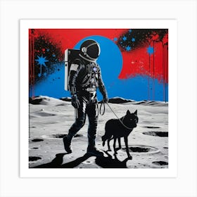 Moonwalking Art Print