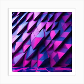 Abstract Geometric Wall Art Print