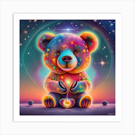 Teddy Bear 12 Art Print