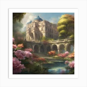 Fairytale Castle 19 Art Print