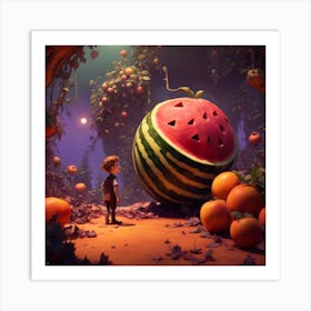 Watermelon 1 Art Print