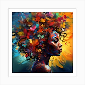 Afrofuturism 133 Art Print