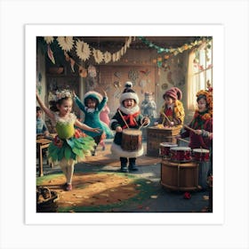 Seasonal Festivals Art Print