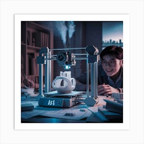 3d Printing 12 Art Print