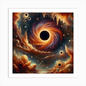 Black Hole 1 Art Print