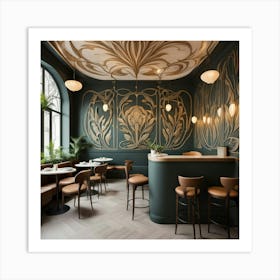 Nouveau Restaurant Art Print