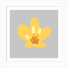 Yellow Flower Art Print