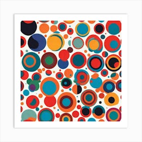 Circles 6 Art Print