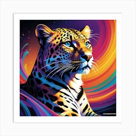 Albedobase Xl High Quality A Beautifully Designed Leopard Emer 0 Upscayl 4x Realesrgan X4plus Anime Art Print