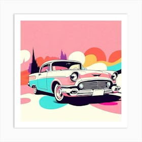 Chevrolet Classic Car Art Print