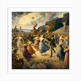 Dance Of The People Art Print