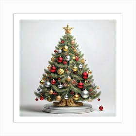 Christmas Tree 3 Art Print