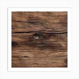 Old Wood Texture 3 Art Print