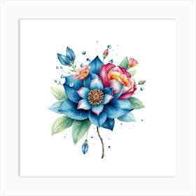 Lotus Flower 12 Art Print