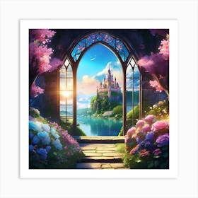 Fairytale Castle Art Print