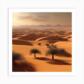 Sahara Desert 90 Art Print