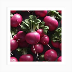 Radishes 67 Art Print