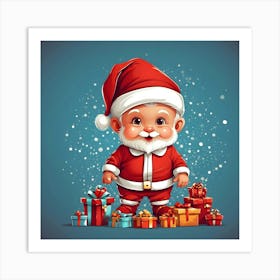 Santa Claus 3 Art Print