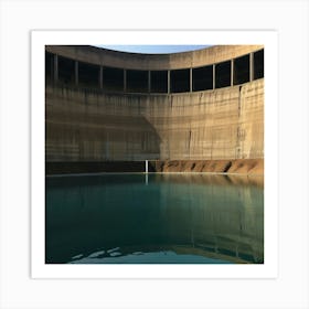 Nelson Dam Art Print