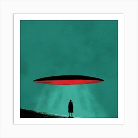 Aliens In The Sky 1 Art Print