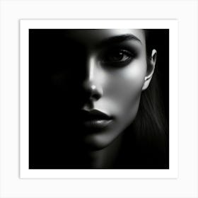 Dark Beauty 1 Art Print