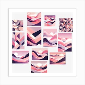 Abstract Landscapes Art Print