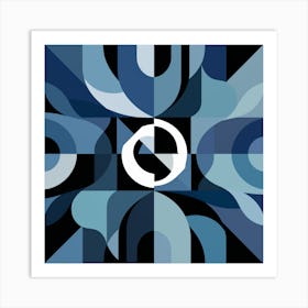 Abstract Geometric Design Art Print