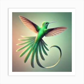 Hummingbird 19 Art Print