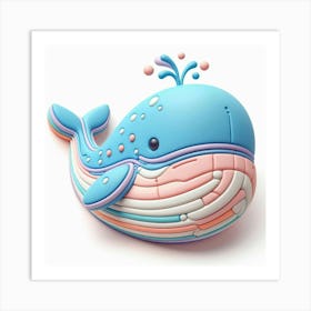 Whale 1 Art Print