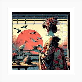 Geishaart141 Art Print