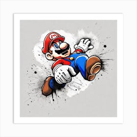 Mario Art Print