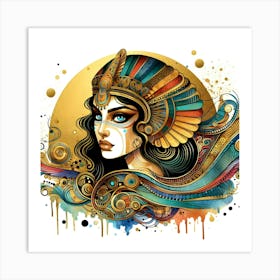 Egyptian Woman 21 Art Print