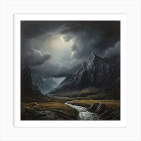 Scottish Landscape 1 Art Print