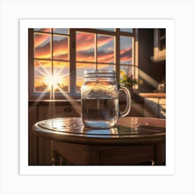 Glass Of Water Art Print