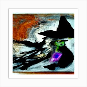 Witches Art Print