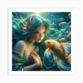 Mermaid Art Print