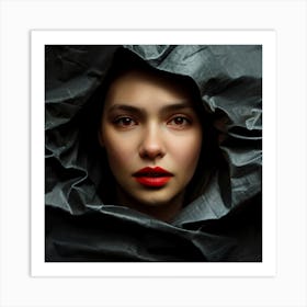 Portrait Of A Woman 3 Art Print