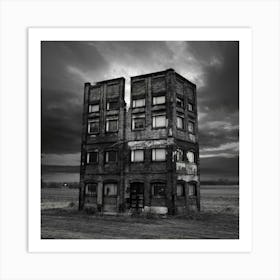 Abandoned Buildings Art Print