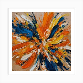 Abstract Painting 19 Art Print