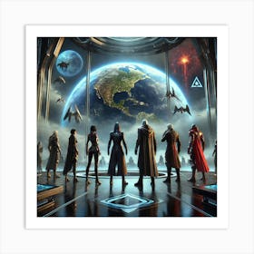 United We Stand Episode1 Art Print