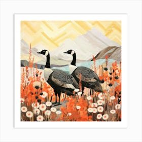 Bird In Nature Canada Goose 3 Art Print