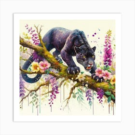 Black Panther 12 Art Print