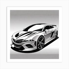 Aston Martin Sports Car Art Print