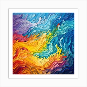 Abstract Abstract Painting 35 Art Print